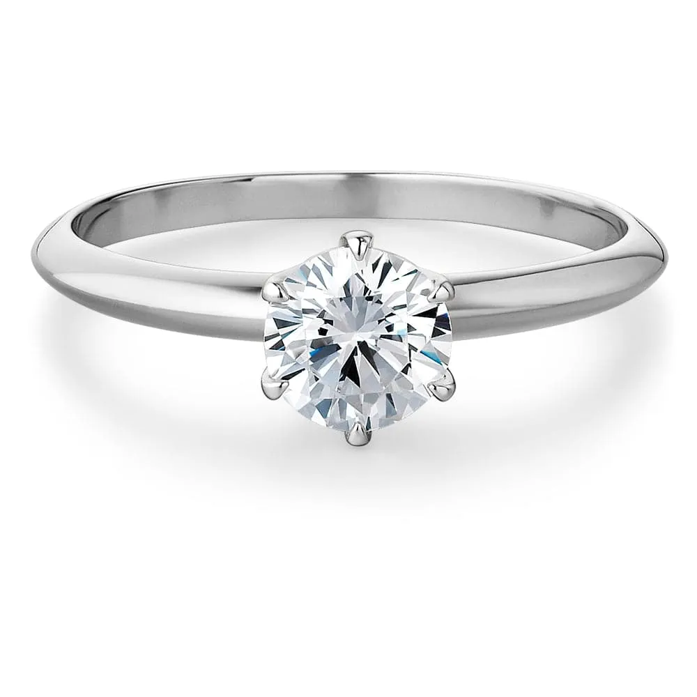 1 ct. Tiffany Style Solitaire Ring