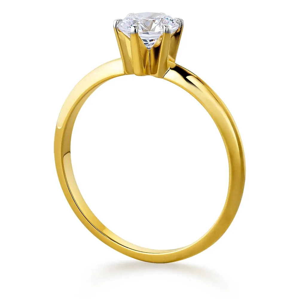 1 ct. Tiffany Style Solitaire Ring