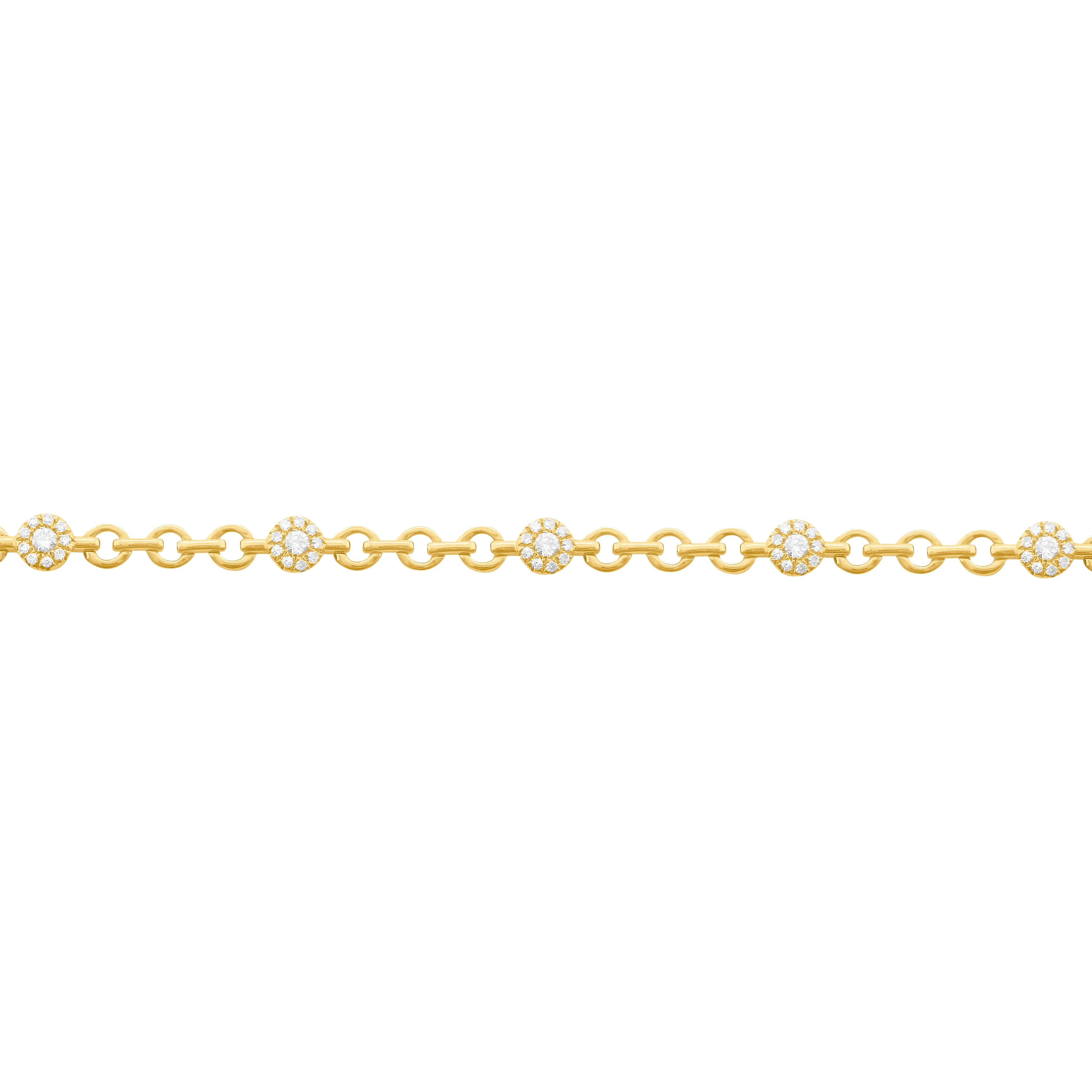 14K GOLD DIAMOND ALIX BRACELET