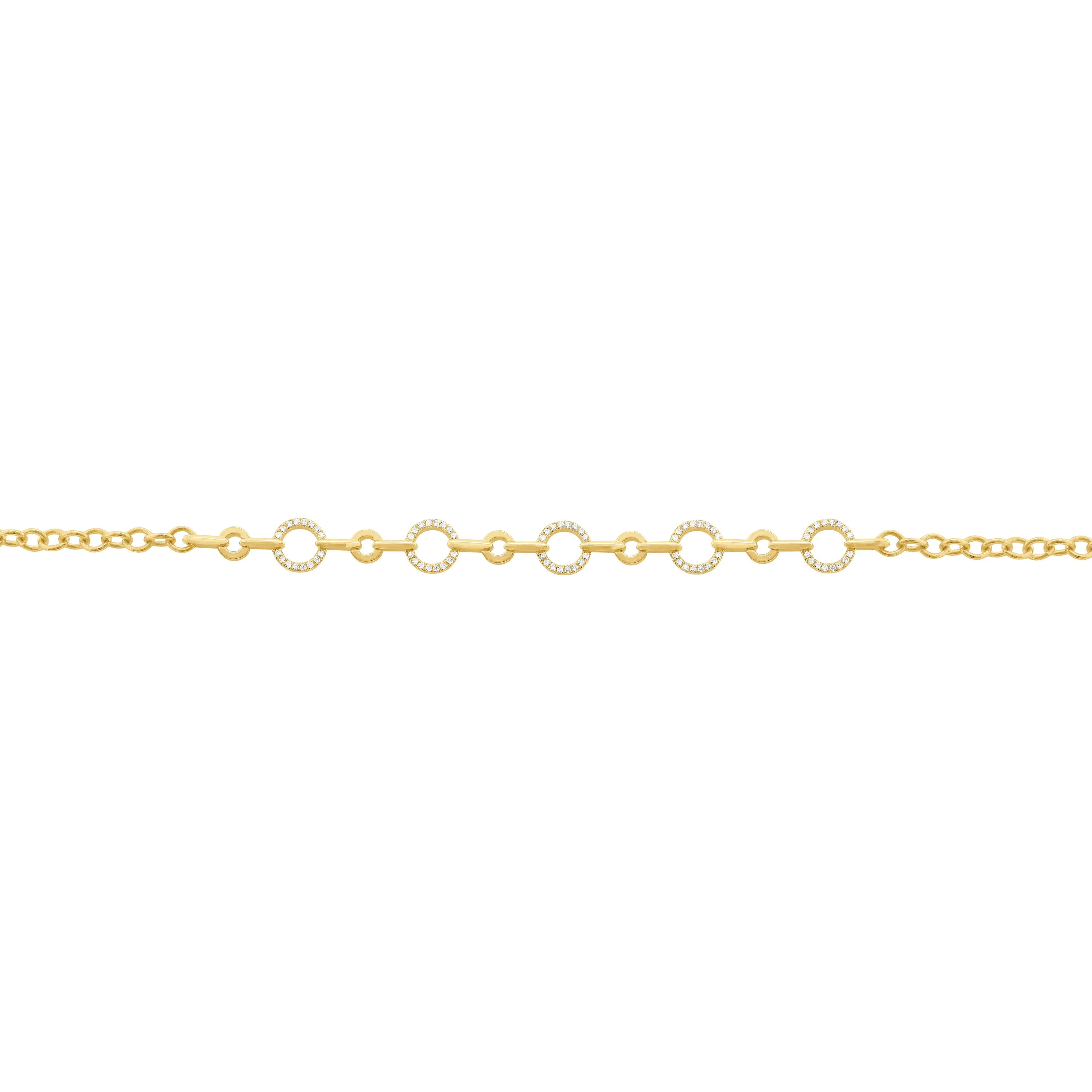 14K GOLD DIAMOND BRITNEY BRACELET