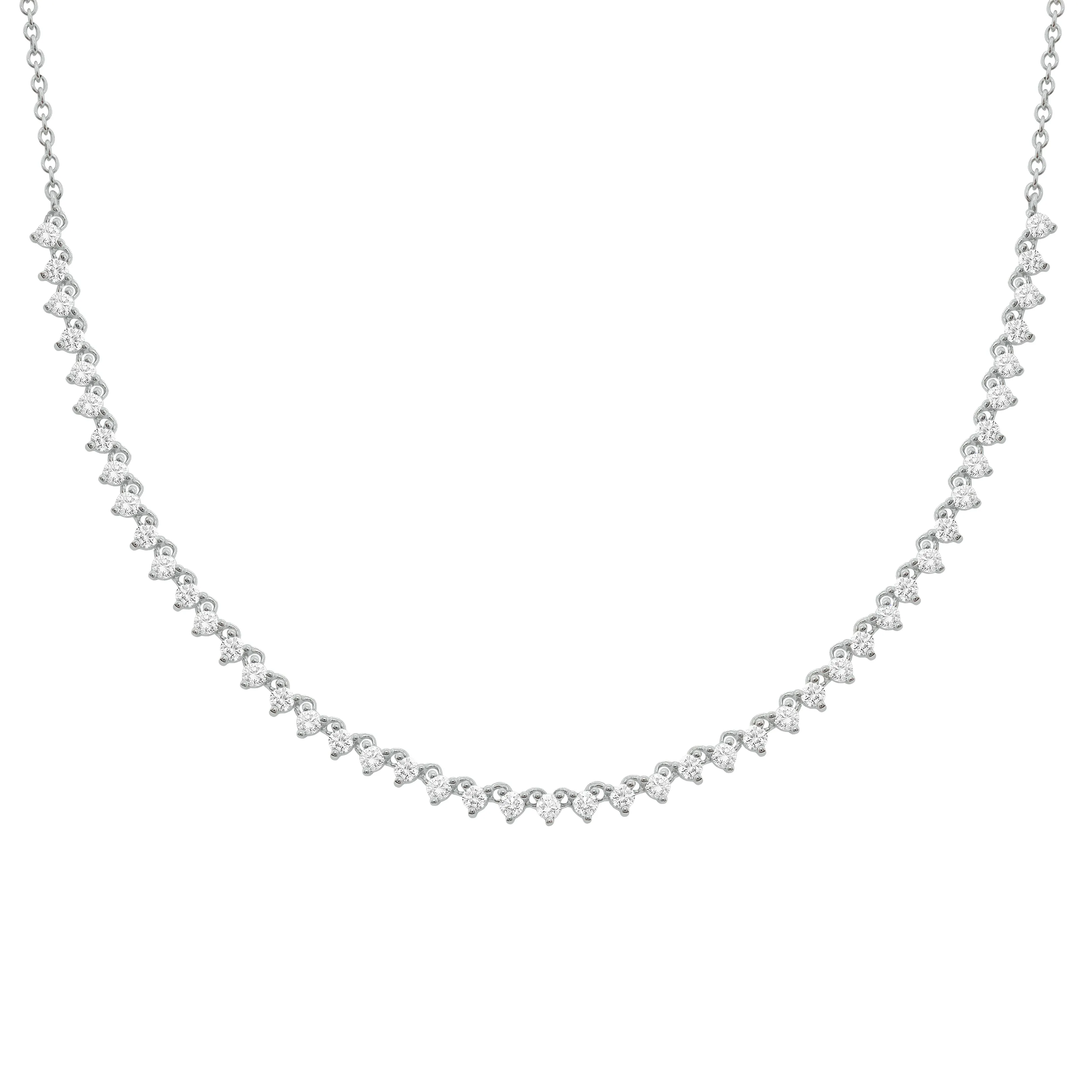 14K GOLD DIAMOND CALLIE NECKLACE