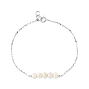 14K Gold Freshwater Pearl Addie Bracelet