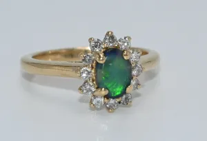 14KT VS1 Opal Women's Ring