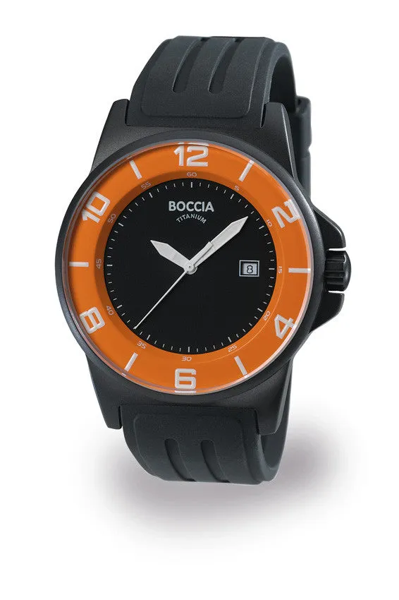 3535-12 Mens Boccia id. Titanium Watch