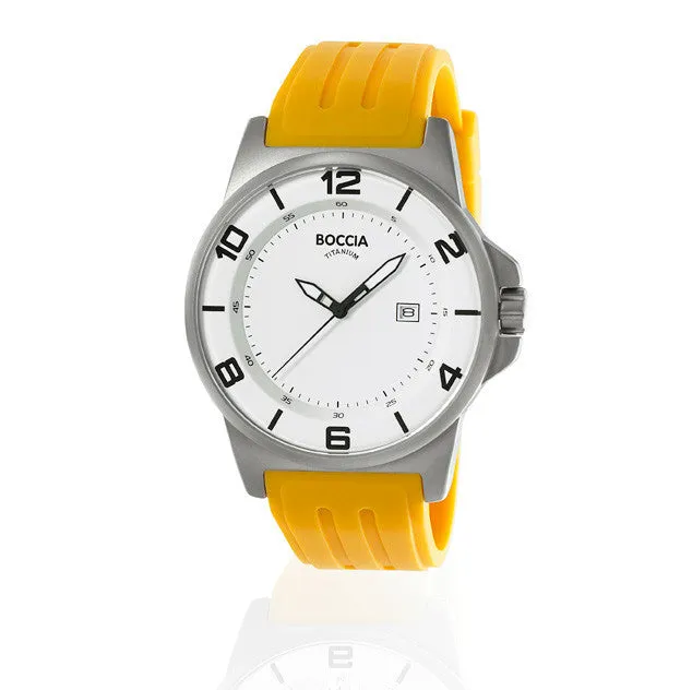 3535-45 Mens Boccia id. Titanium Watch