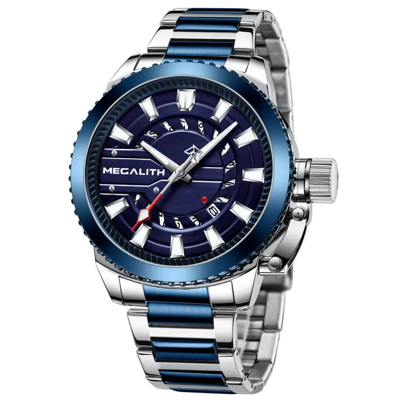 8211M | Quartz Men Watch | Stainless Steel Band