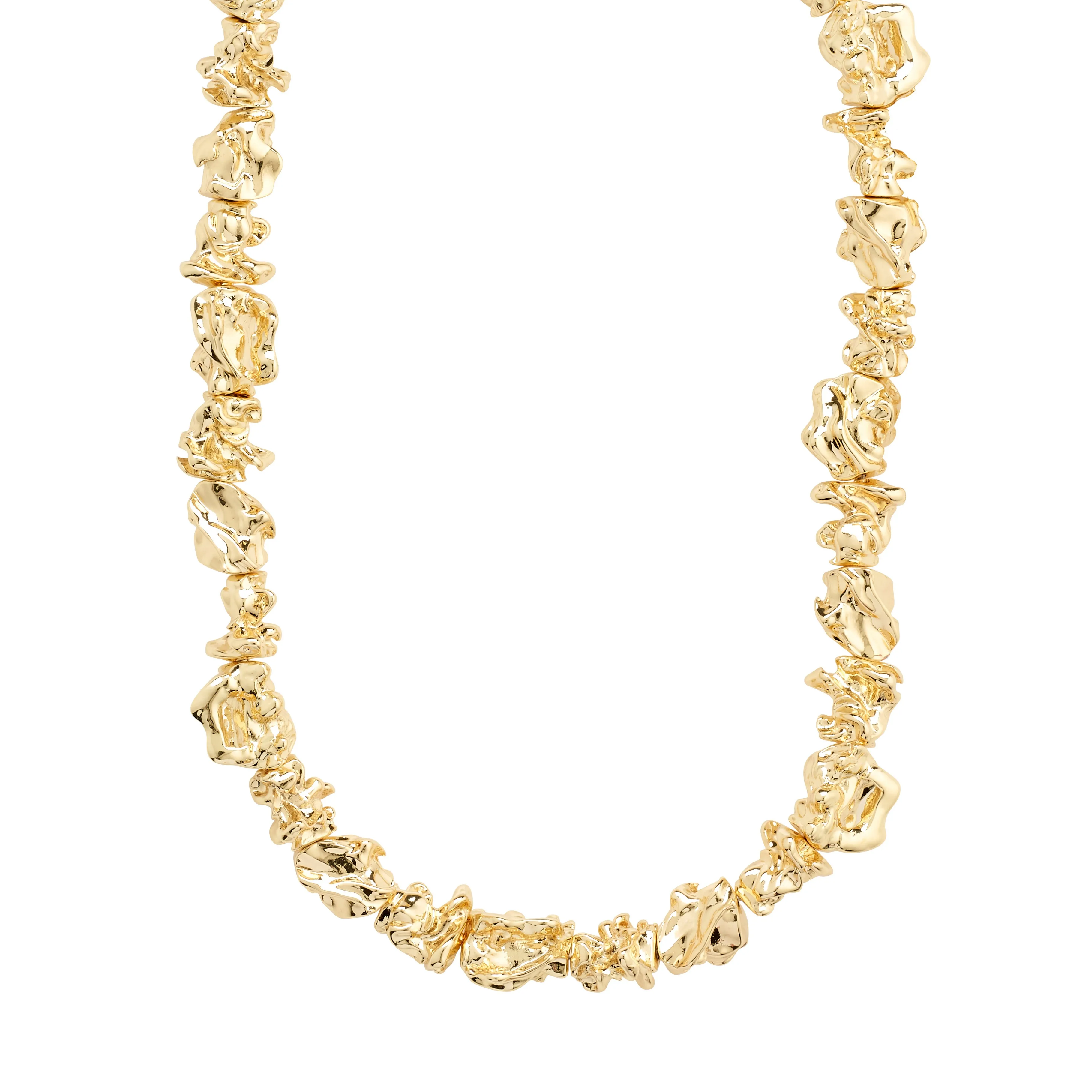 ACT recycled necklace gold-plated