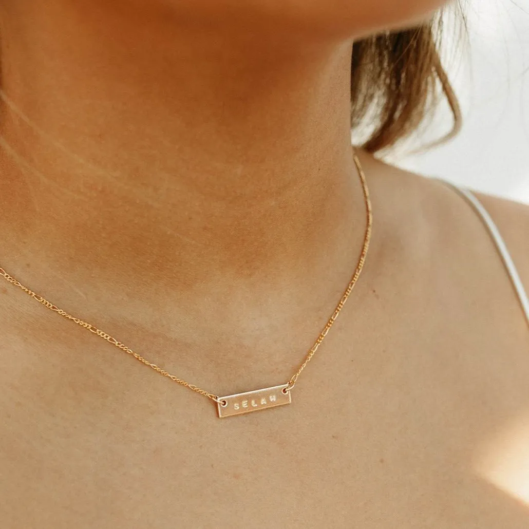 Addie Bar Necklace