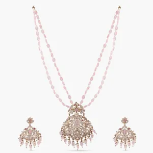 Elegant Adelia Nakshatra Cubic Zirconia Necklace Set