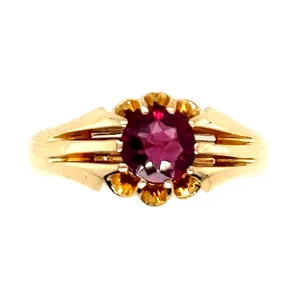 Almandine Garnet Ring