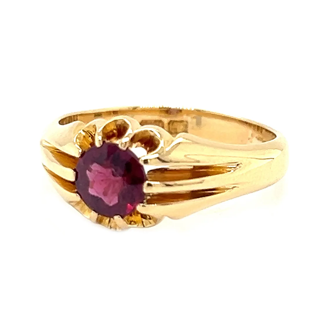 Almandine Garnet Ring