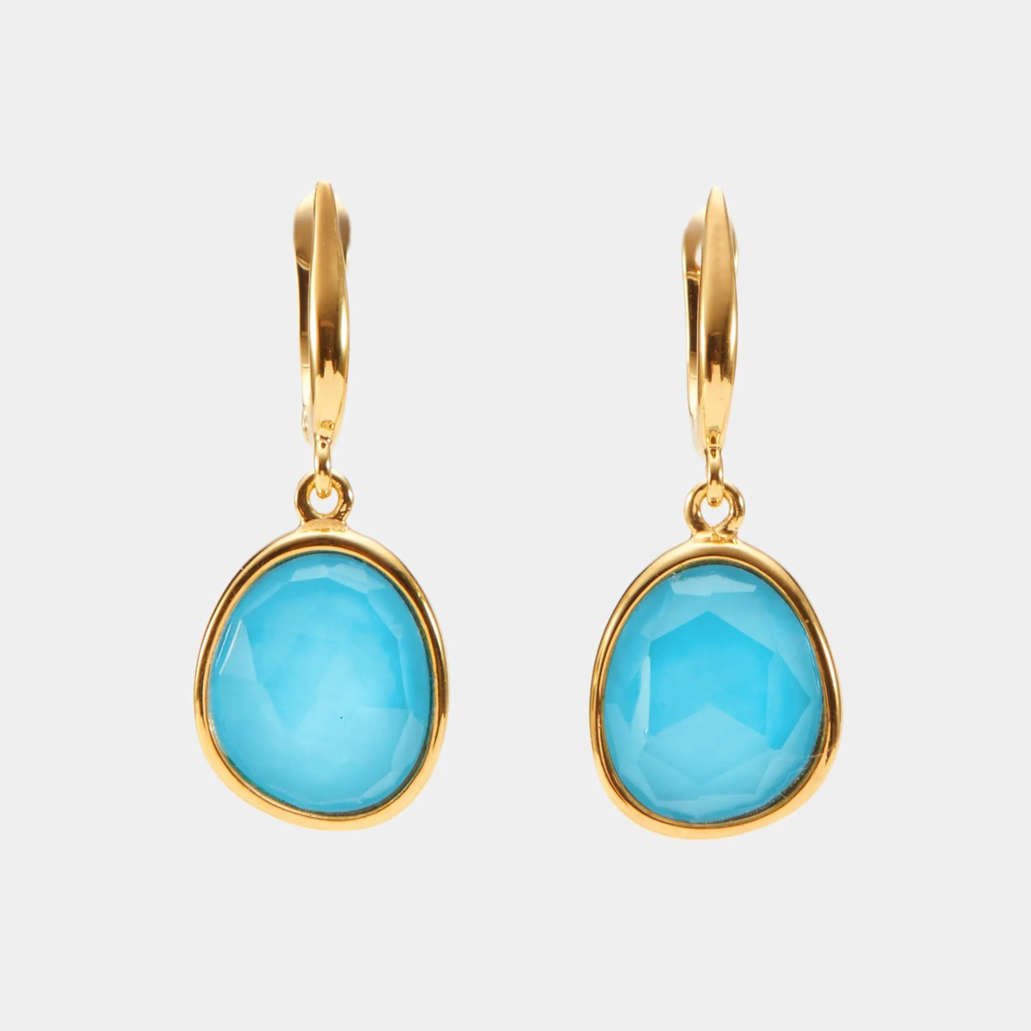 Amalfi Blue Statement Earrings - Serendipity