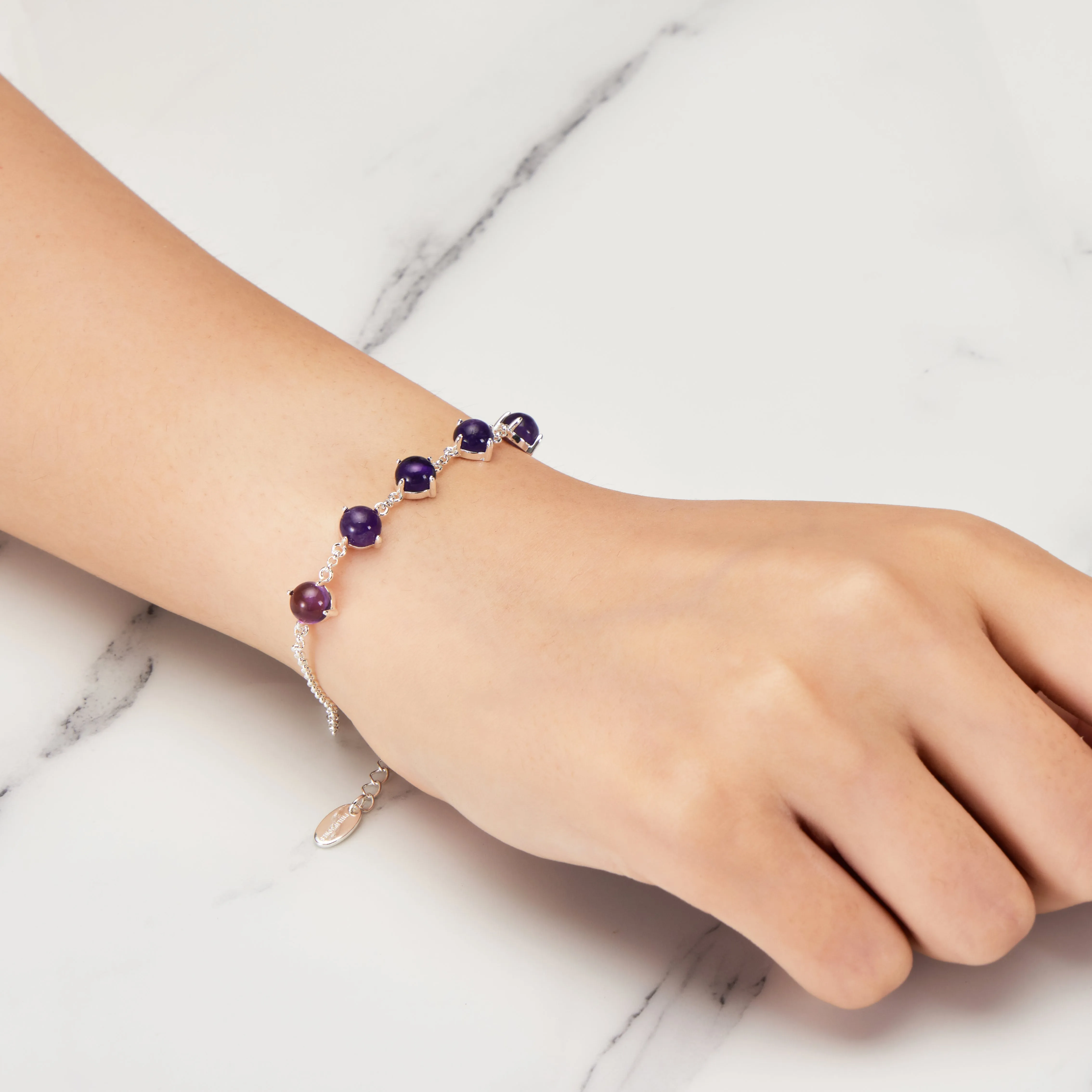 Amethyst Gemstone Bracelet