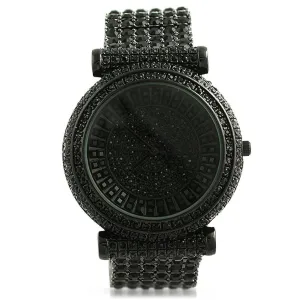 Baguette Baller Black Custom Watch