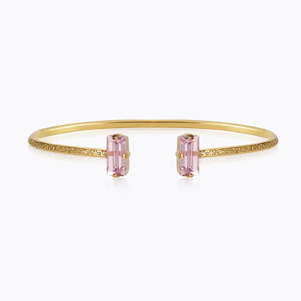 Baguette Bracelet / Light Rose