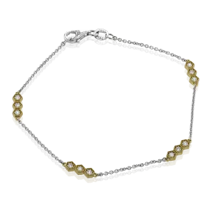 Bracelet in 18k Gold with Diamonds