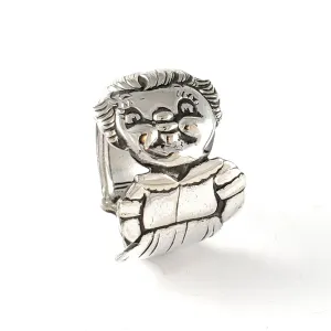 Campbell's Soup Girl Spoon Ring