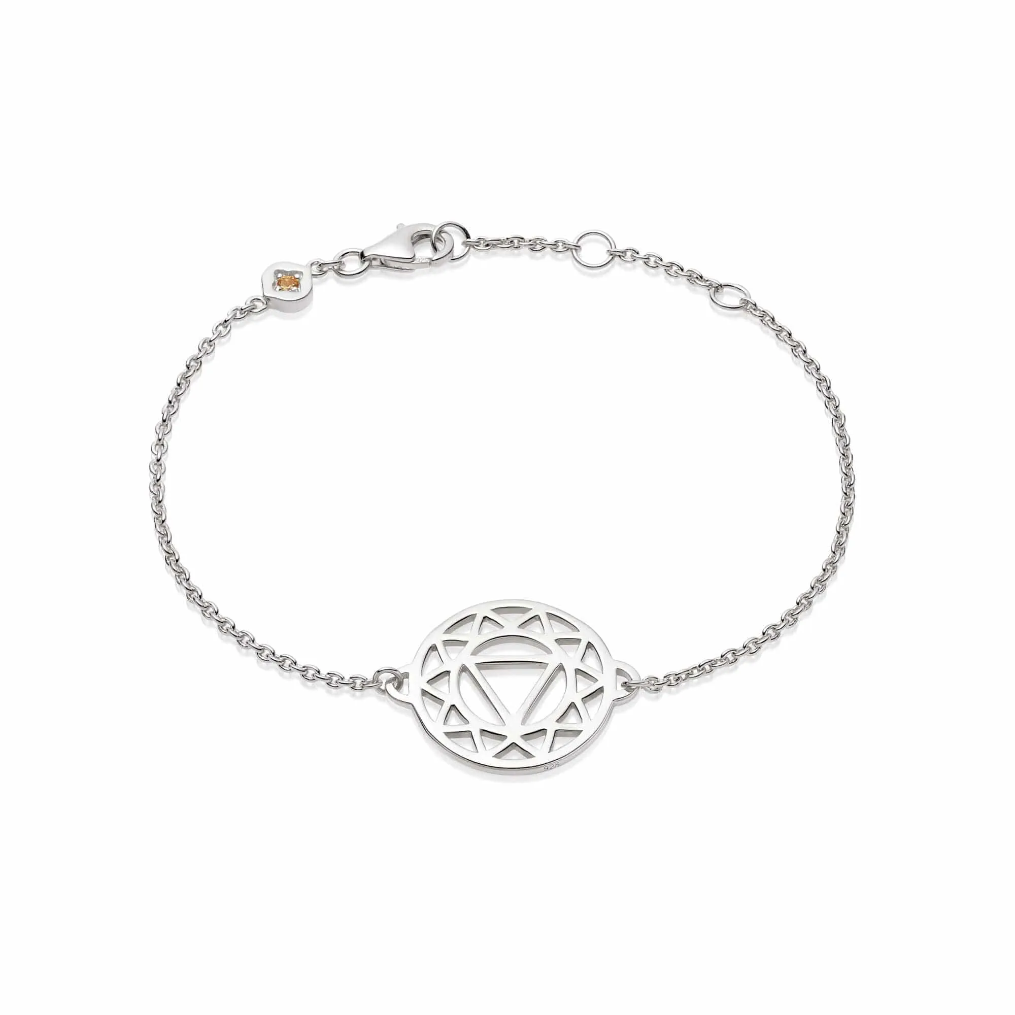 Chakra Bracelet Sterling Silver