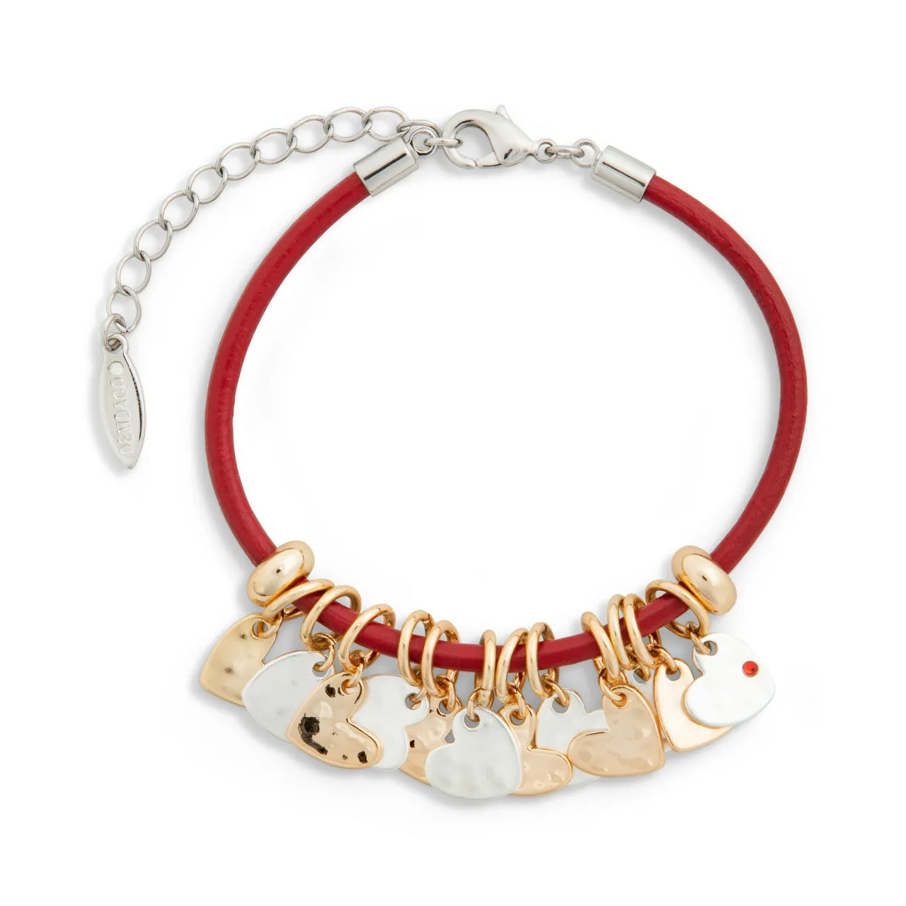 Charm Bracelet - Red Heart