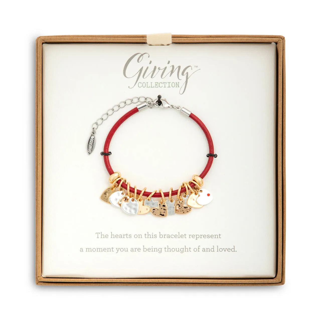 Charm Bracelet - Red Heart