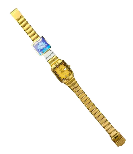 Citizen Women Gold Tone Watch CTZ-7087 with Arabic Days & Date at 6