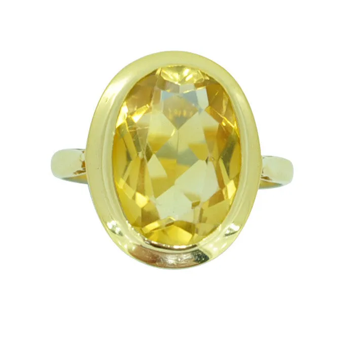 Citrine Dress Ring