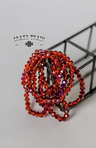 Crazy Train One-Strand Bracelets (Multiple Colors Available)