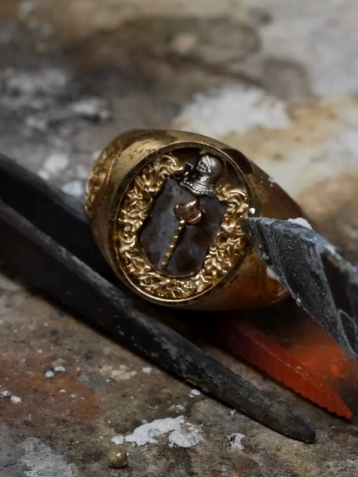 Custom  Family Crest Ring