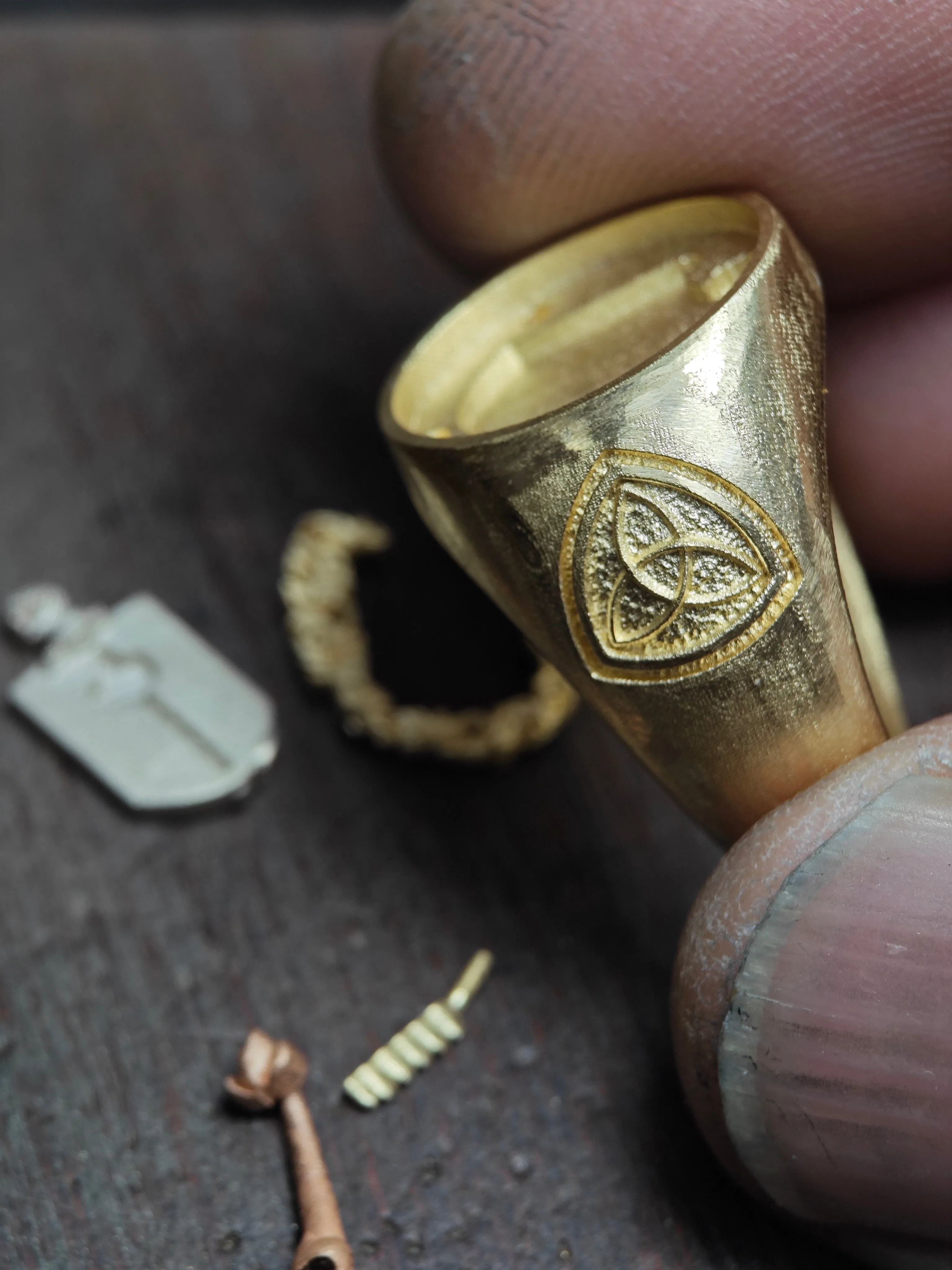 Custom  Family Crest Ring