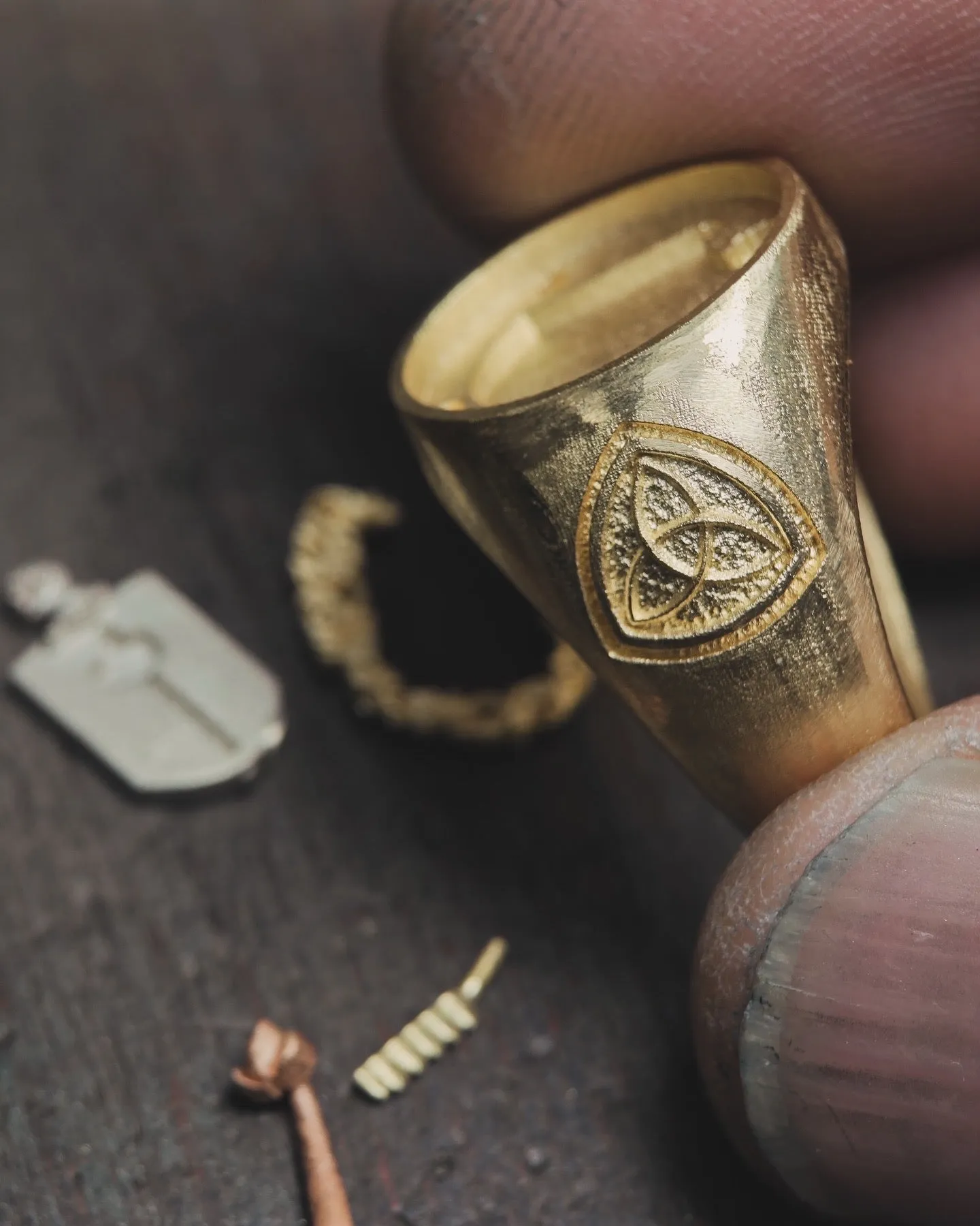 Custom  Family Crest Ring