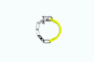 Electro Mix Bracelet Silver Neon Green