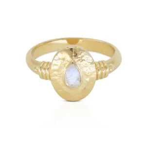 Esme Moonstone Gold Ring