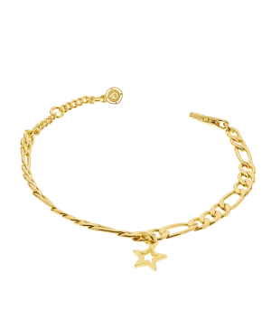 Eva Bracelet 18ct Gold Plated