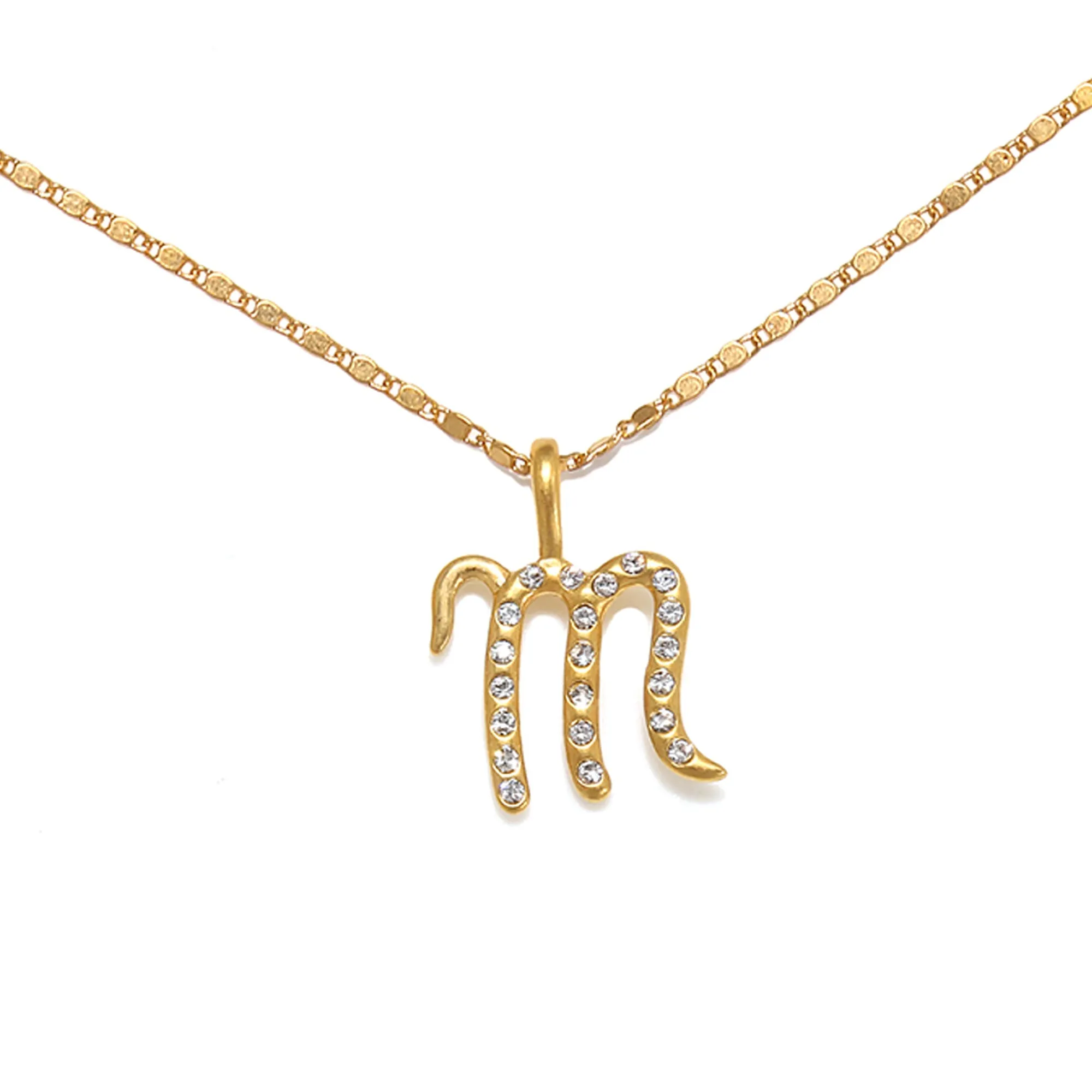 Everly Initial Necklace- Gold