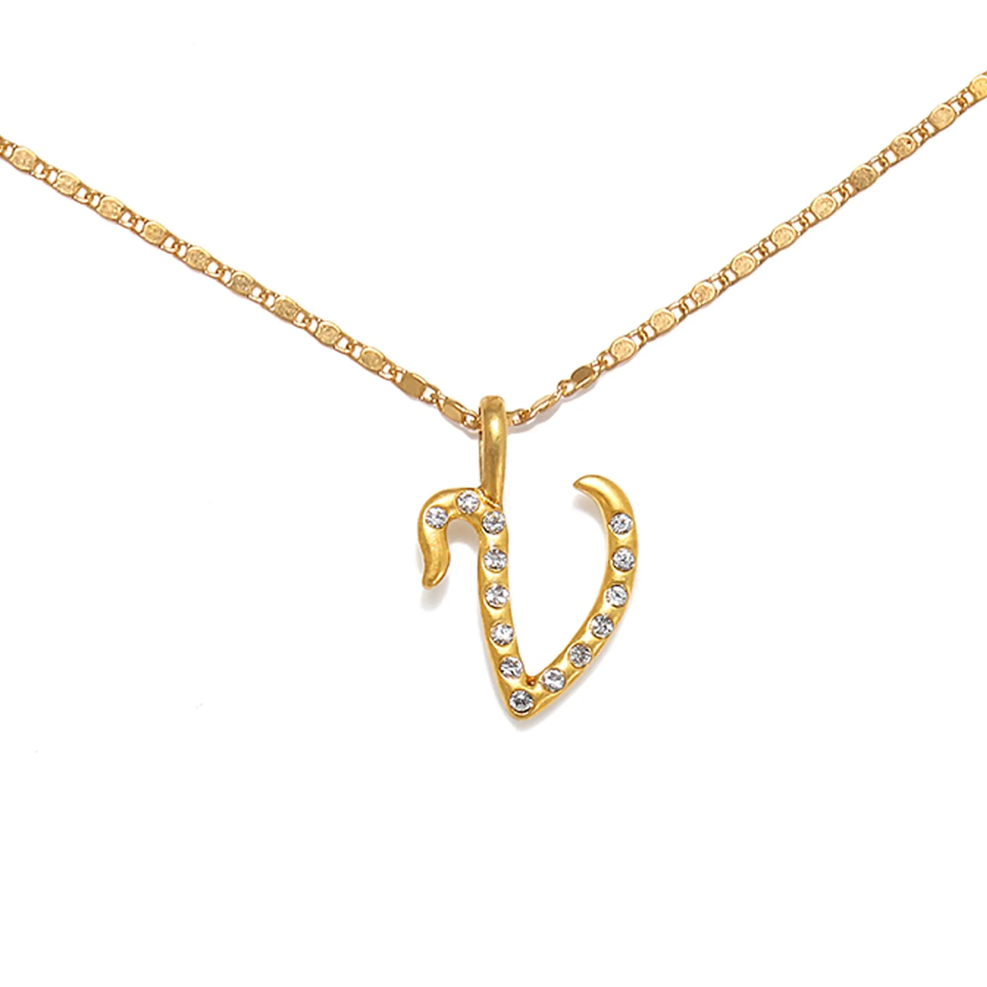 Everly Initial Necklace- Gold