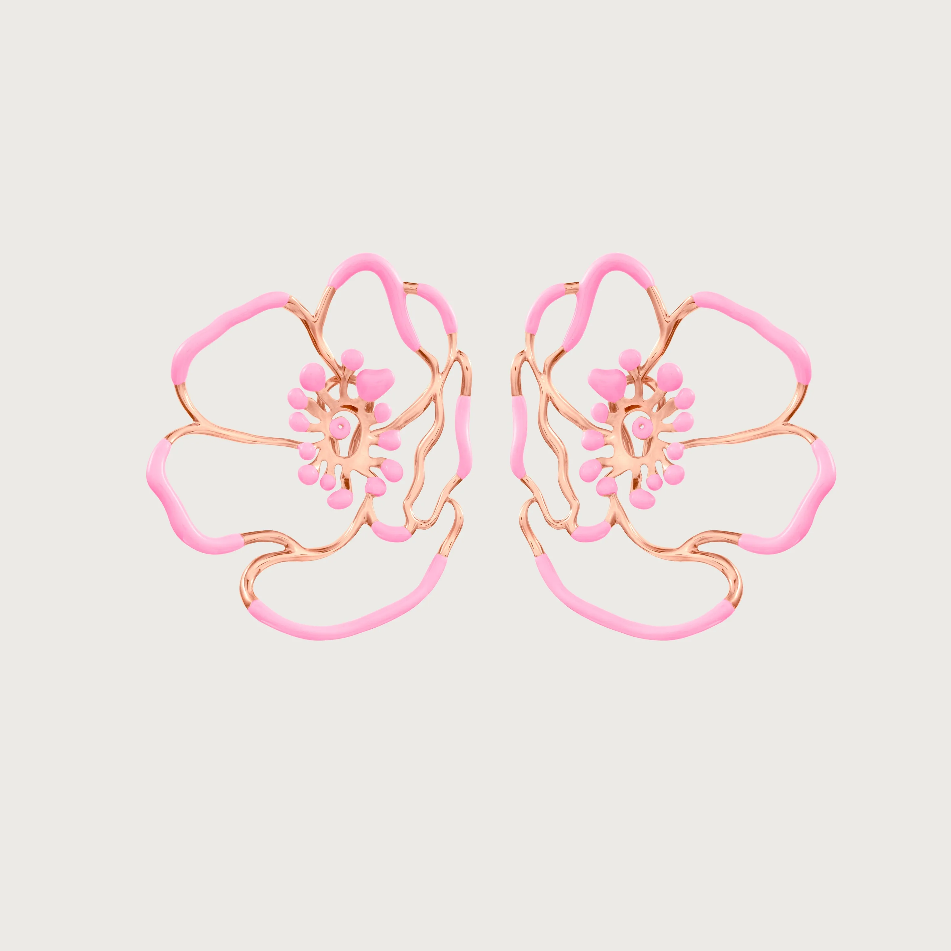 'Femme Fatale' Anemone Earrings Limited Edition