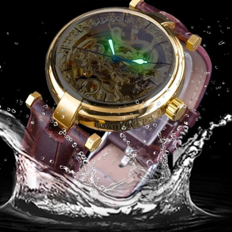 Firenze Luxury Mechanical Skeleton Watch