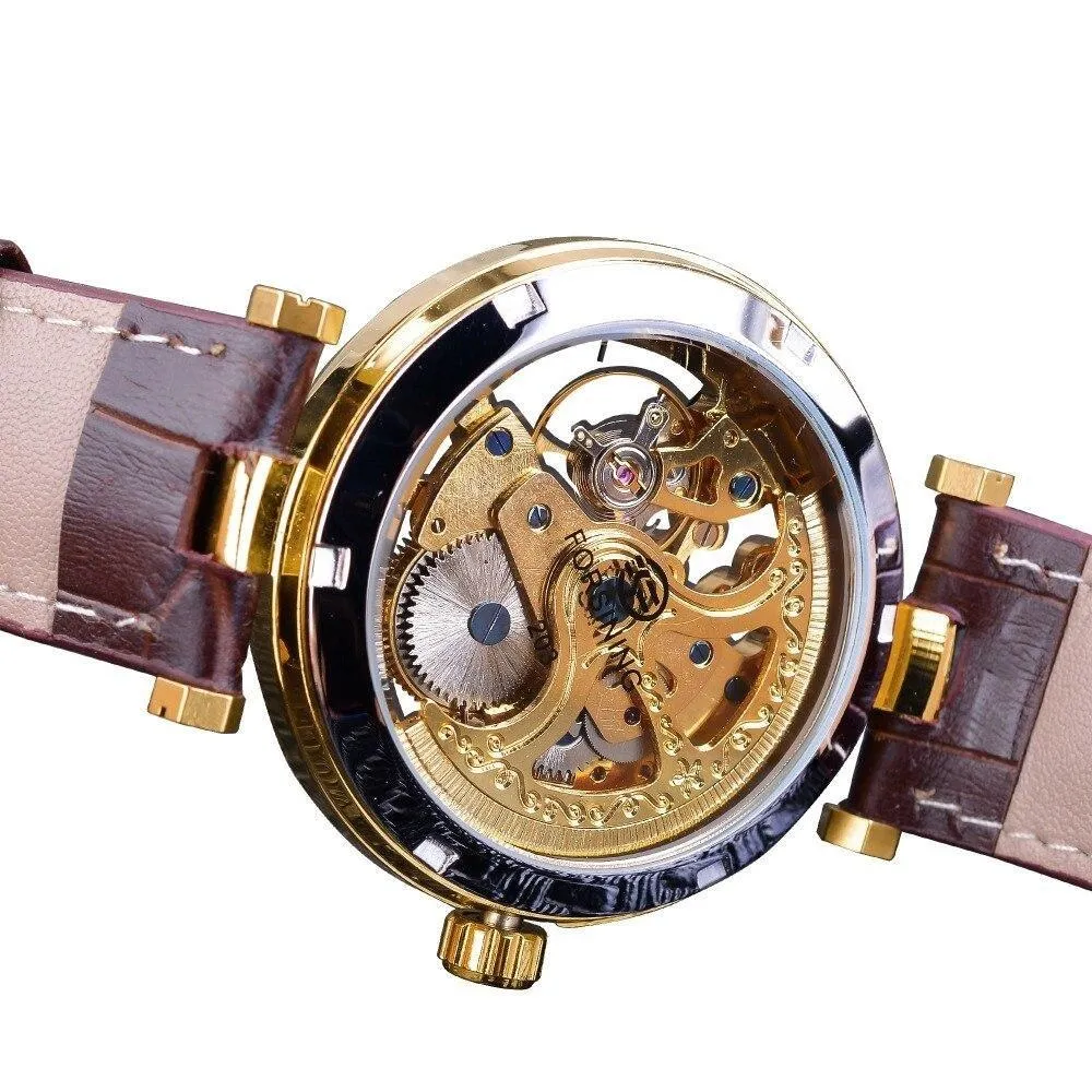 Firenze Luxury Mechanical Skeleton Watch