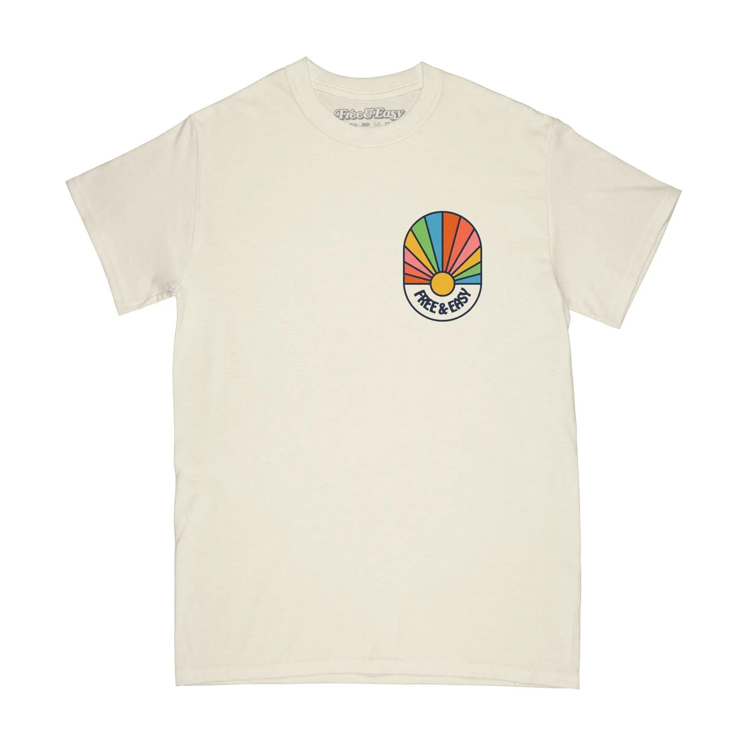 Free and Easy Vanilla Pastel Spectrum T-Shirt - Wittmore Exclusive