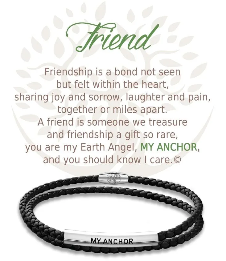 Friend: Leather Bracelet