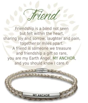 Friend: Leather Bracelet