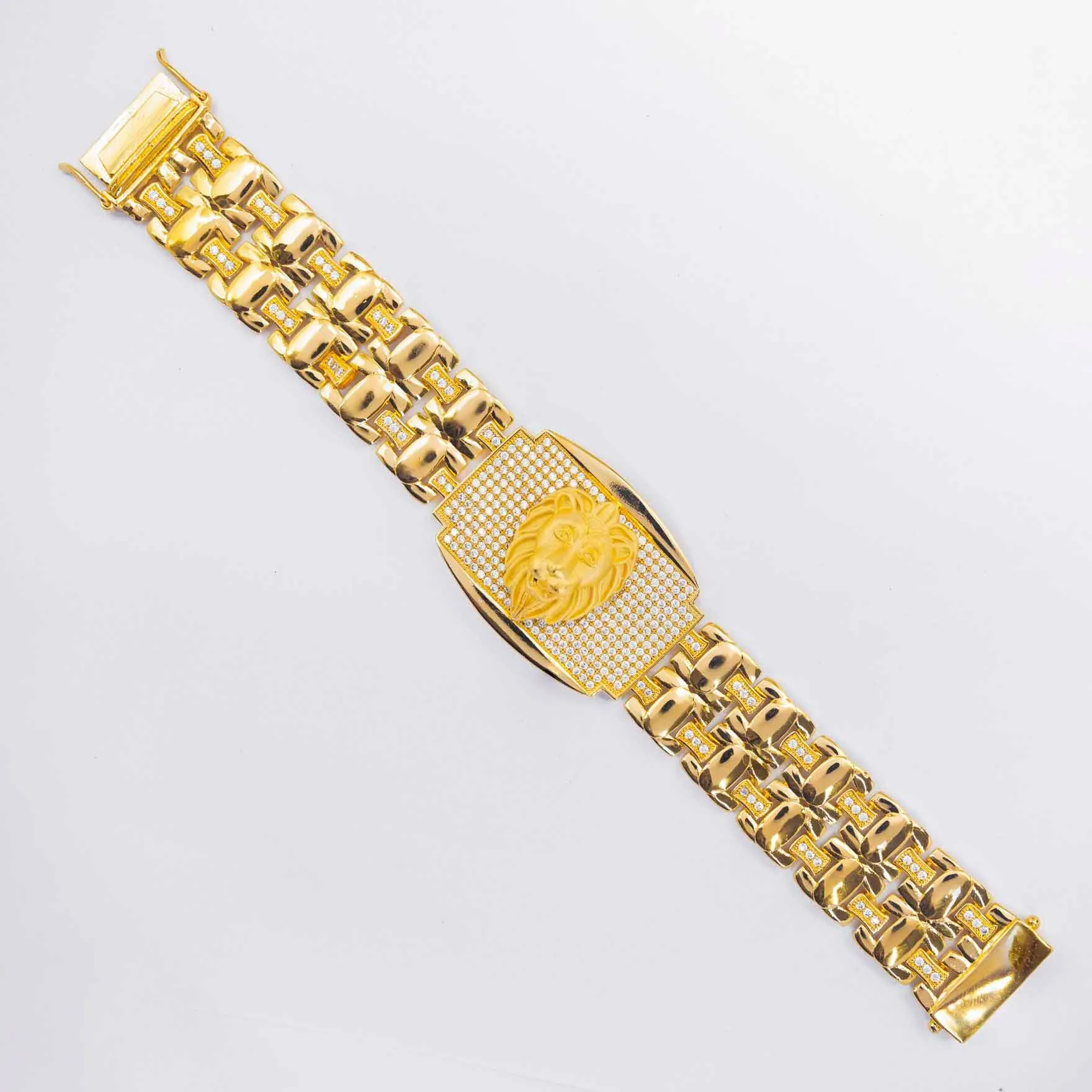 Gents Lion Bracelet PSGBR6W-009