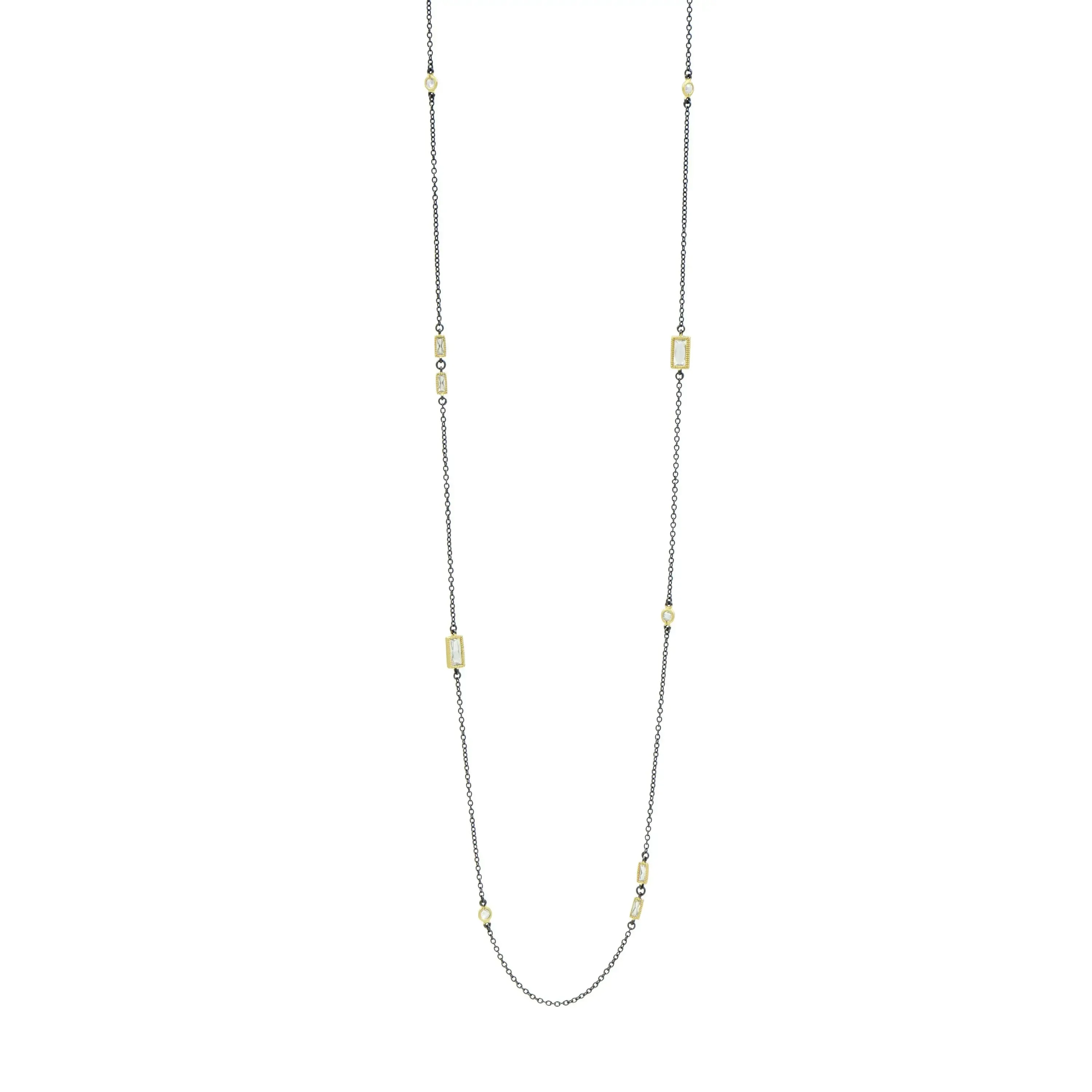 Geometric Long Necklace