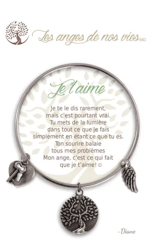 Je t'aime: Charm Bracelet