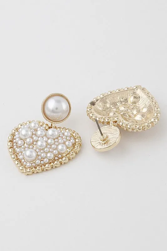 Jessy earrings, Gold