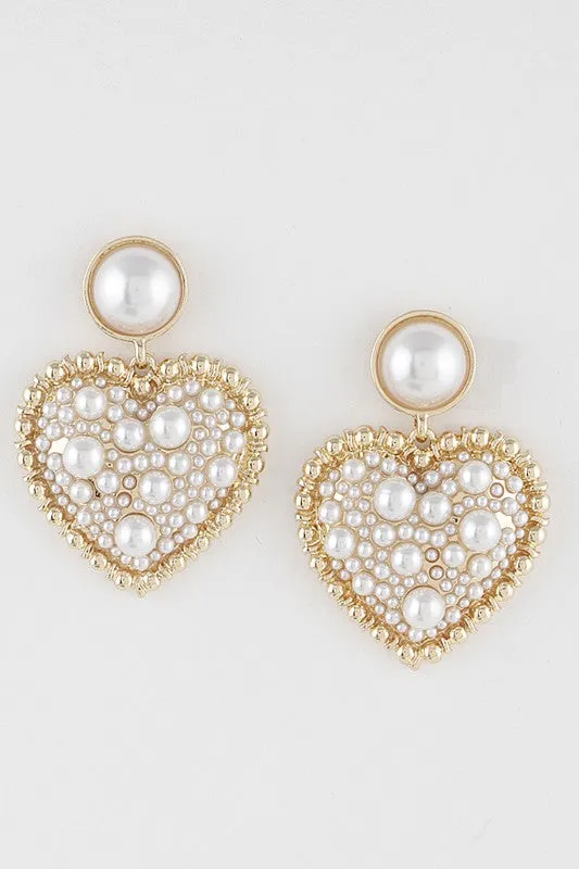 Jessy earrings, Gold