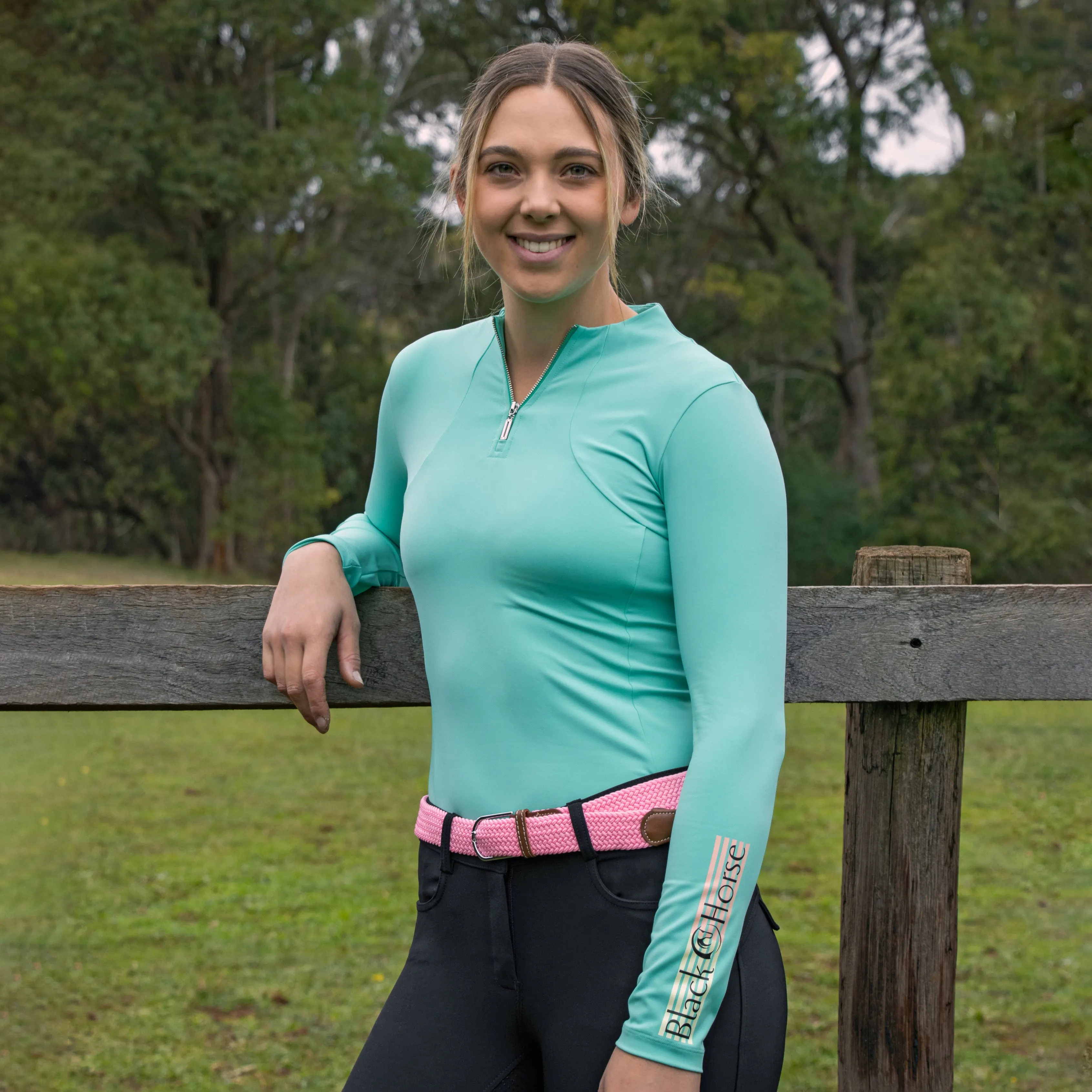 Kit Base Layer Top - Tiffany Green