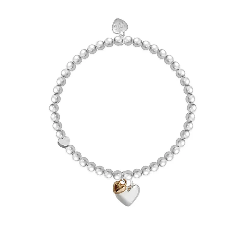 Life Charms Happy Birthday Hearts Bracelet