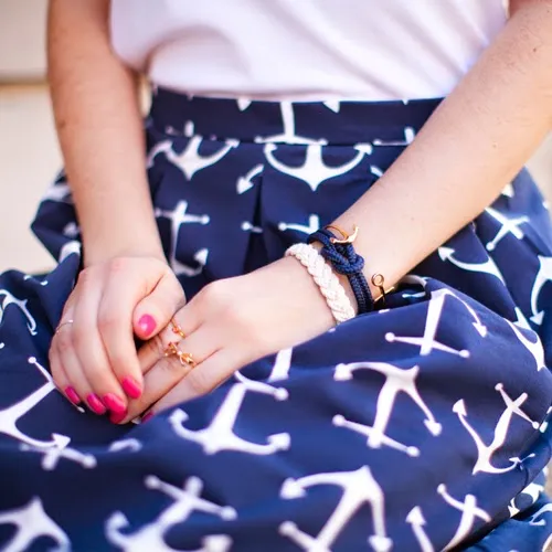 Limited Edition Watch Hill Anchor Bangle: Gold