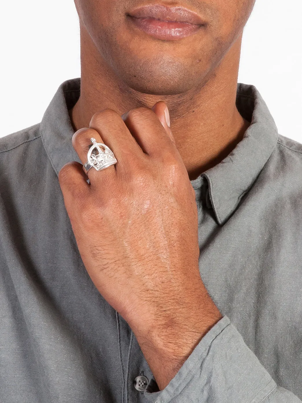 Men's Crown Ring